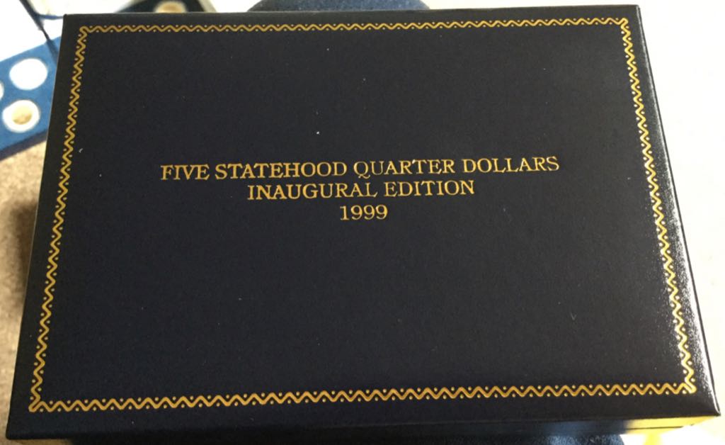 Five Statehood Quarter Dollars Inaugural Edition  coin collectible - Main Image 2