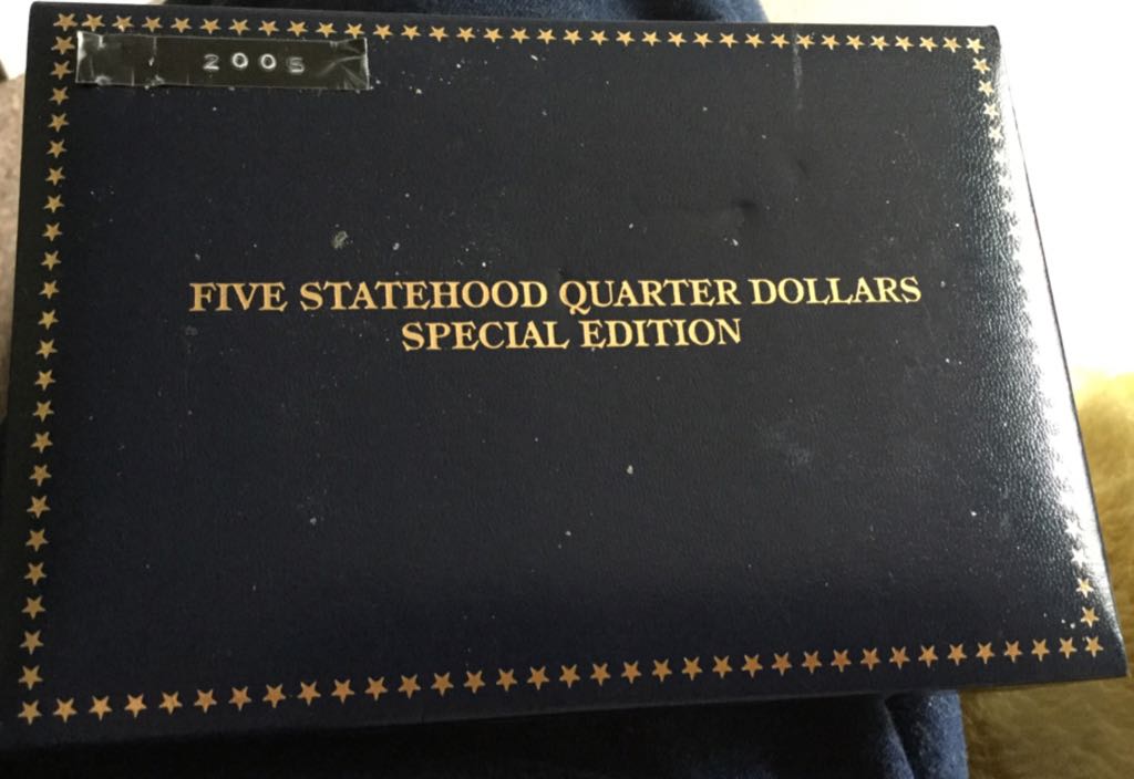 Five Statehood Quarter Dollars Special Edition  coin collectible - Main Image 2