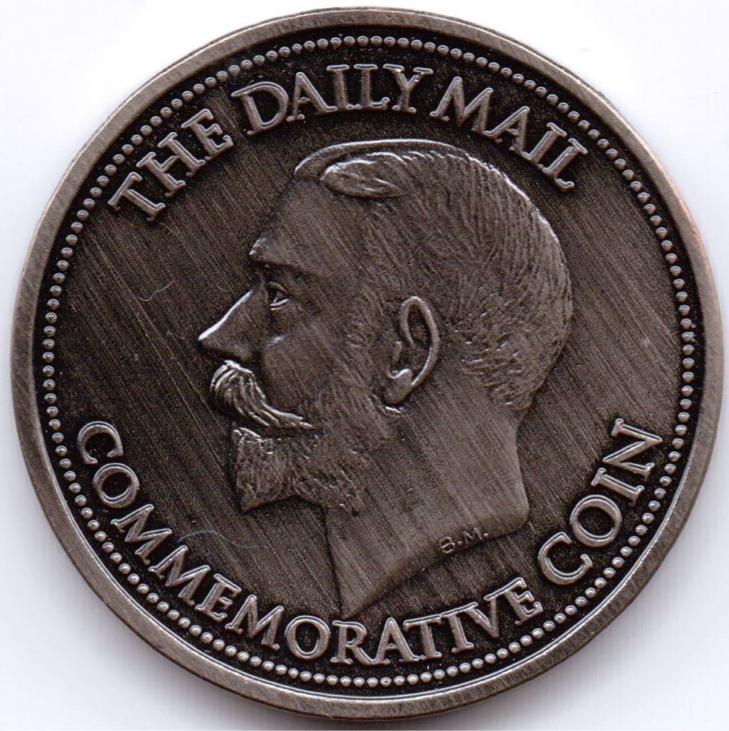 First World War Commemorative King’s Shilling  coin collectible - Main Image 2