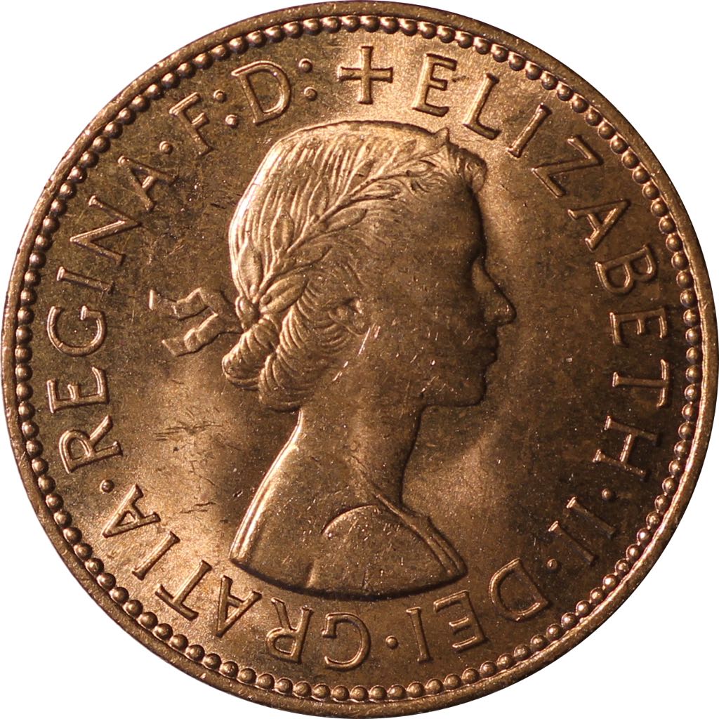 Elizabeth II: Half Penny  coin collectible - Main Image 2