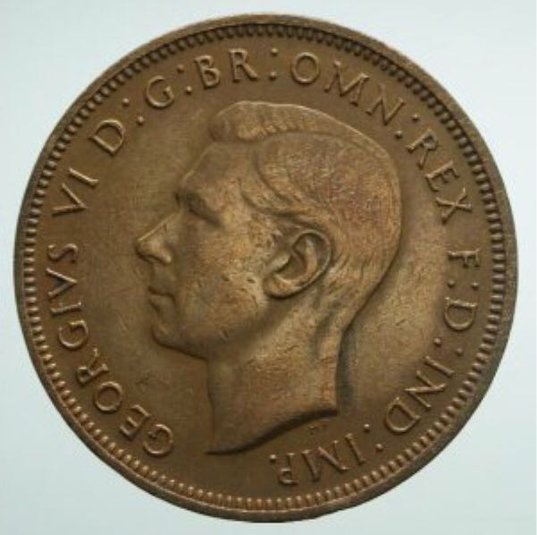 George VI: Penny  coin collectible - Main Image 2
