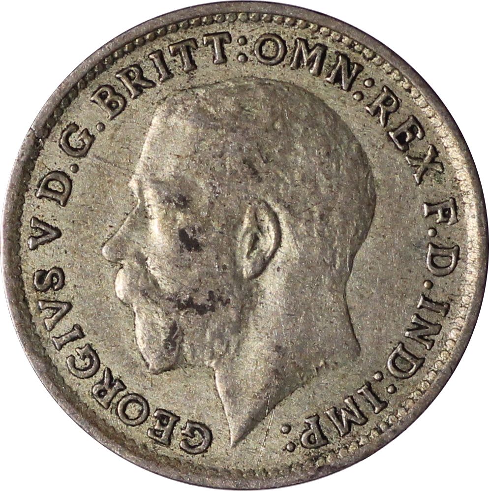 George V: Threepence  coin collectible - Main Image 2