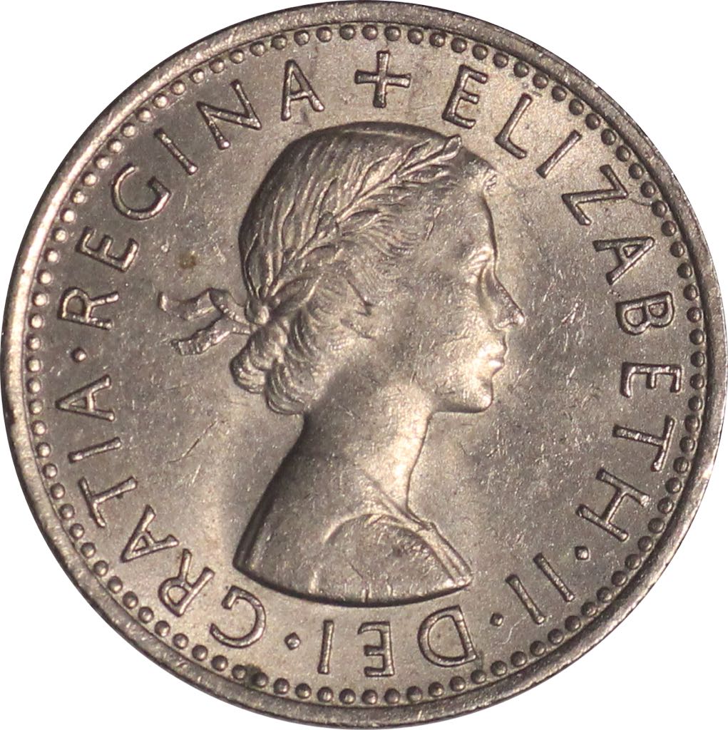 Elizabeth II Sixpence  coin collectible - Main Image 2