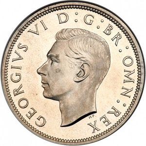 George VI: Half Crown  coin collectible - Main Image 2