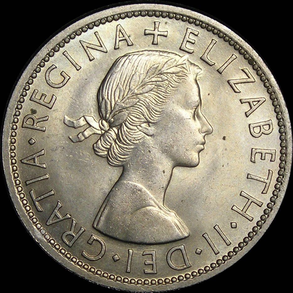 Elizabeth II: Half Crown  coin collectible - Main Image 2