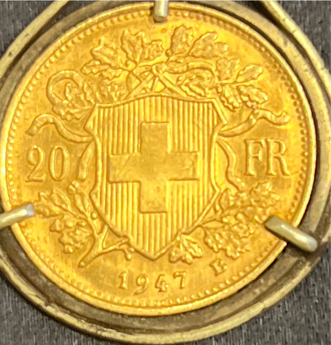 Switzerland 20 Francs Helvetia  coin collectible - Main Image 3