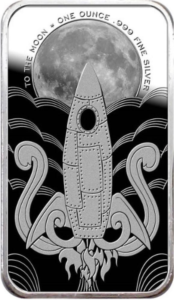 Silverbugs in Space  coin collectible - Main Image 2