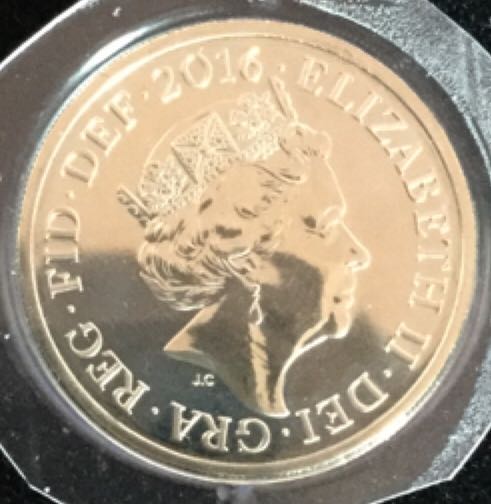 Elizabeth II: One Pound  coin collectible - Main Image 2