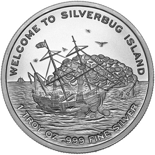 Silverbug Island #1 (Proof)  coin collectible - Main Image 2