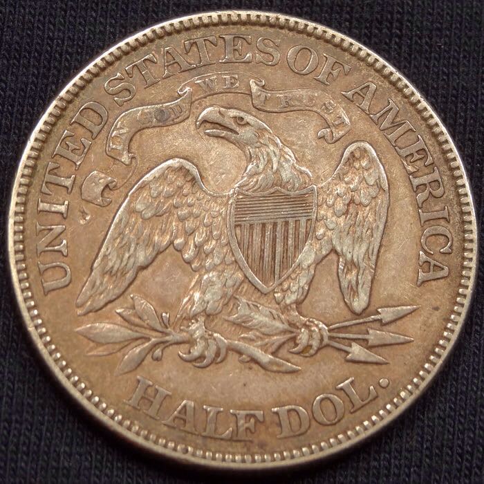 Liberty Seated Quarter  coin collectible - Main Image 2