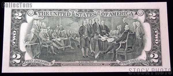 Two Dollar Federal Reserve Note  coin collectible - Main Image 2