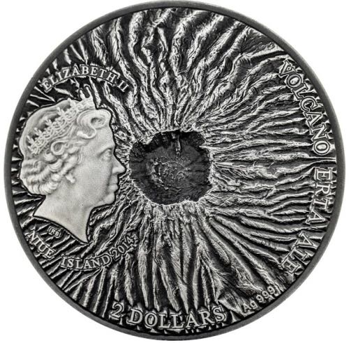 Volcano Erta Ale  coin collectible - Main Image 2