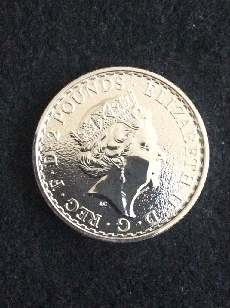 Britannia £2 Silver Bullion  coin collectible - Main Image 2