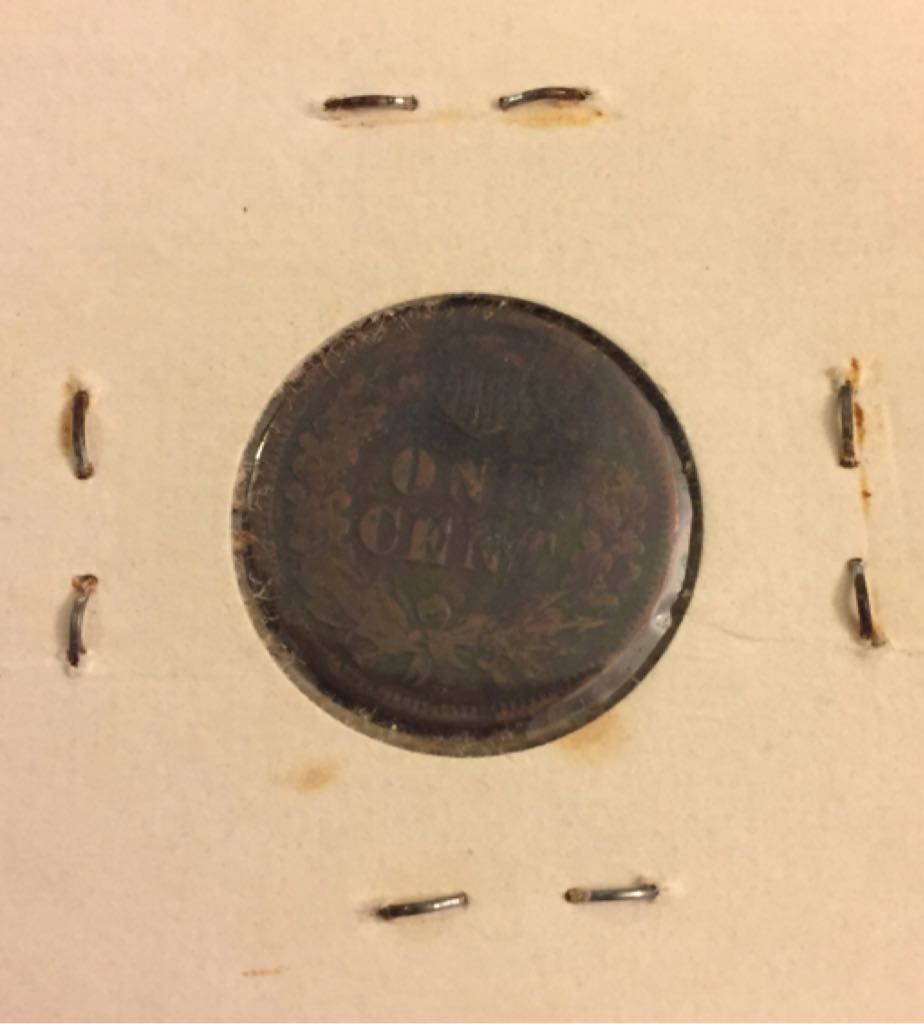 1901 Indian Penny  coin collectible - Main Image 2