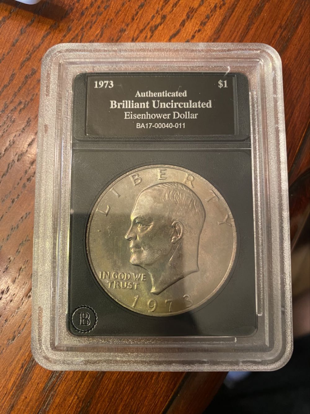 1973 Eisenhower Dollar  coin collectible - Main Image 3