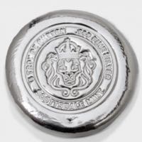 Scottsdale 5 Oz. Silver Button  coin collectible - Main Image 1