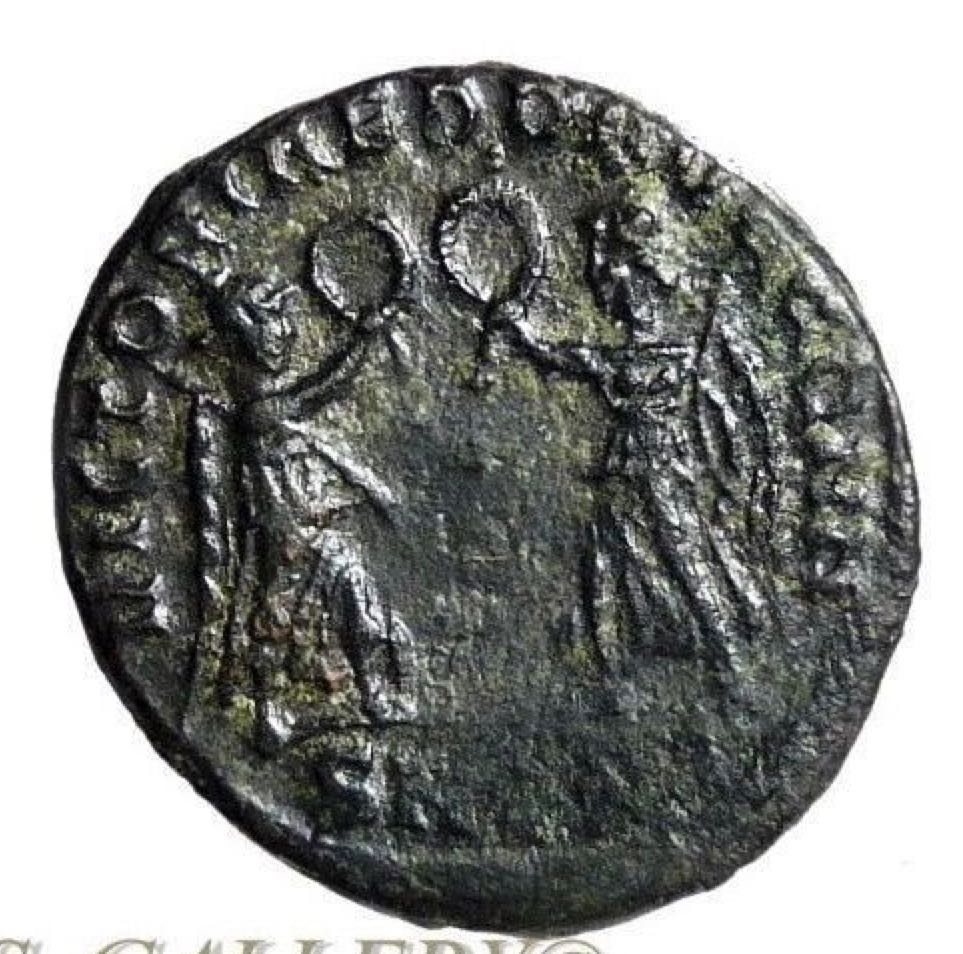 Constans Roman Coin 342-348 D.C.  coin collectible - Main Image 2