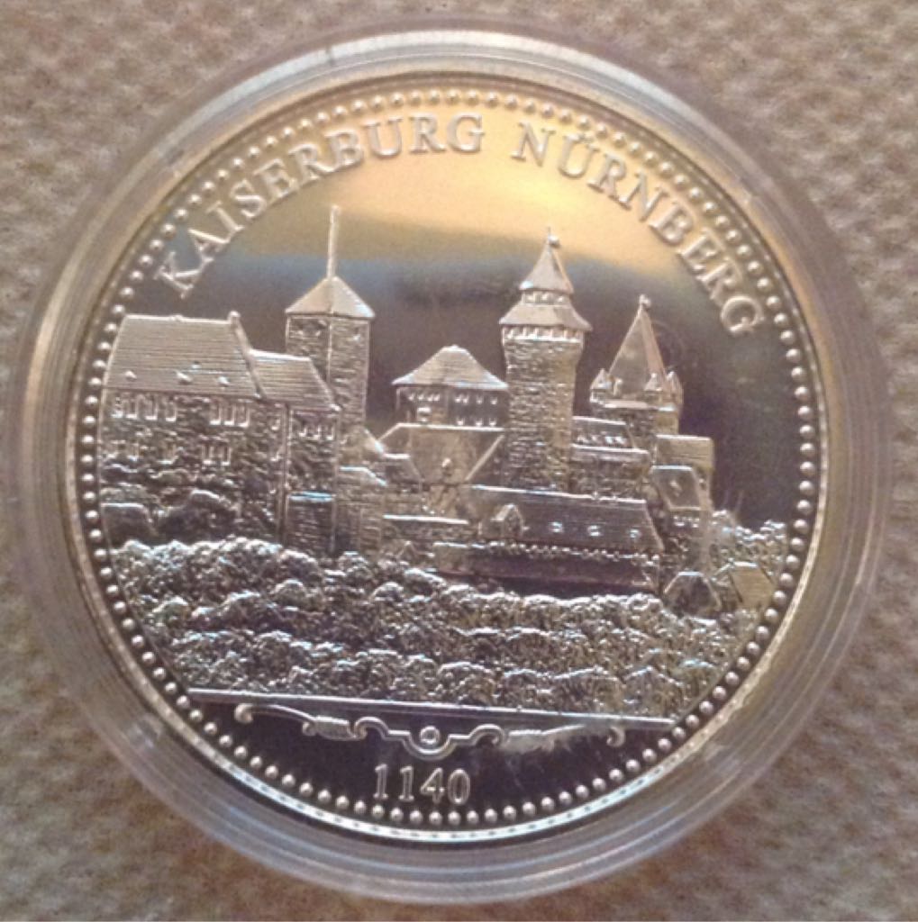 1500 Jahre Bayern- Kaiserburg Nurnberg  coin collectible - Main Image 2