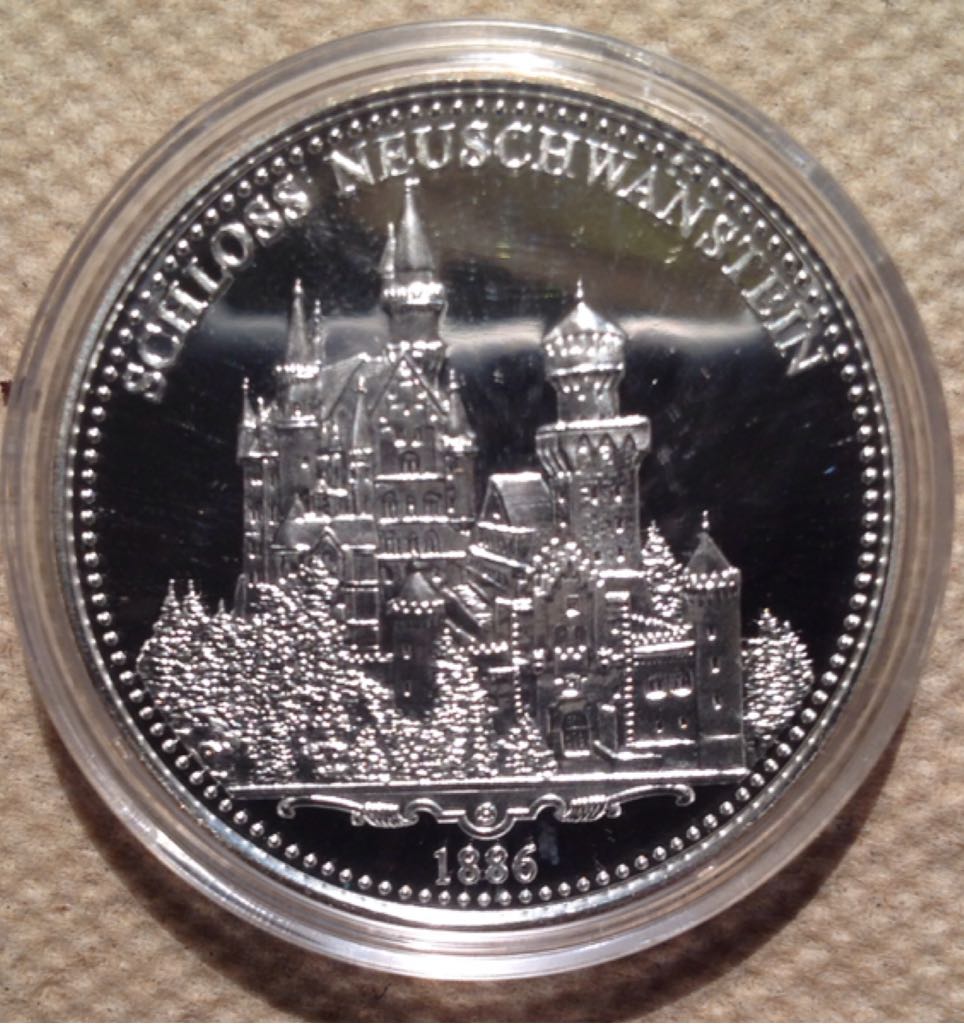 1500 Jahre Bayern- Schloss Neuschwanstein  coin collectible - Main Image 2