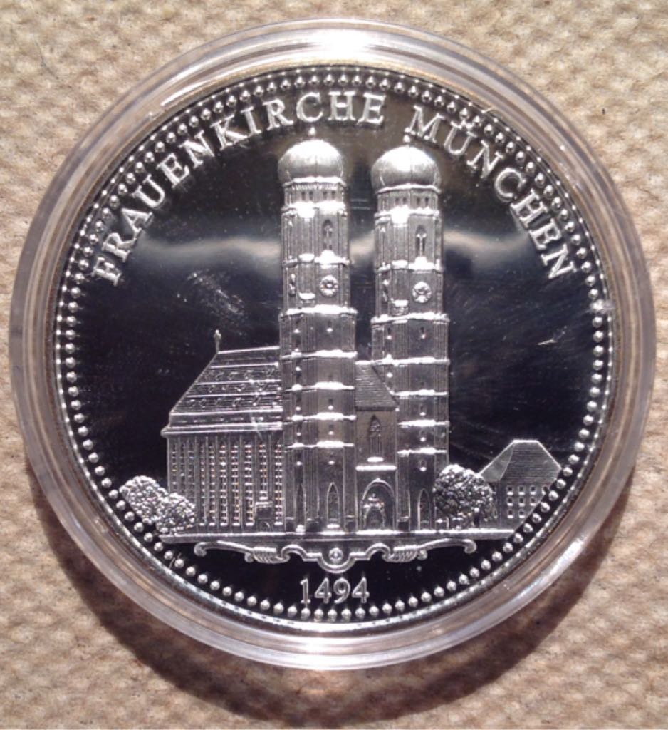 1500 Jahre Bayern- Frauenkirche Munchen  coin collectible - Main Image 2