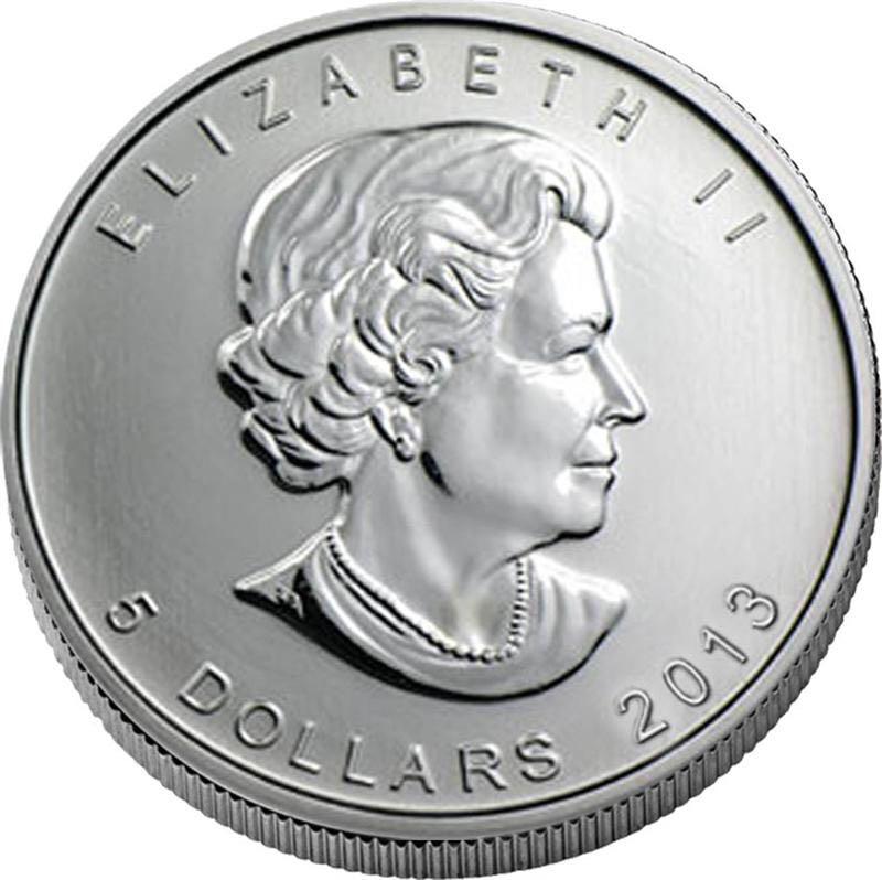 Canadian Maple Leaf 2013 25th Anniversary  coin collectible - Main Image 2