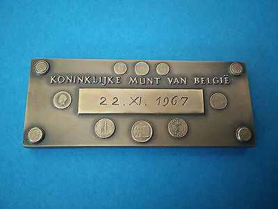 Royal Mint Of Belgium Plaque  coin collectible - Main Image 2