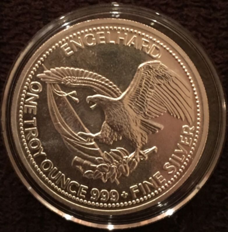 Engelhard Prospector Silver Round  coin collectible - Main Image 2