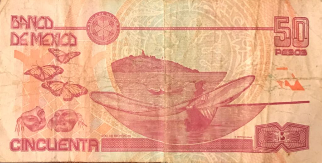 Banco de Mexico 2000 50 Pesos  coin collectible - Main Image 2