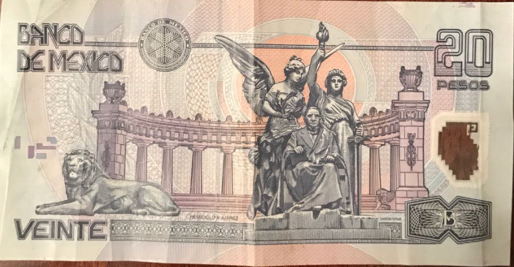 Banco de Mexico 2001 20 Pesos  coin collectible - Main Image 2