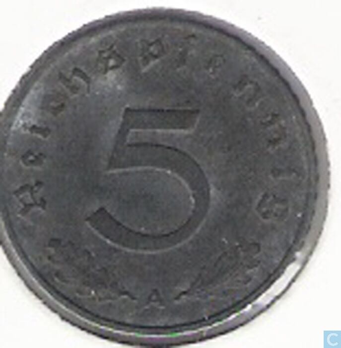 5 Reichspfenning - A  coin collectible - Main Image 2