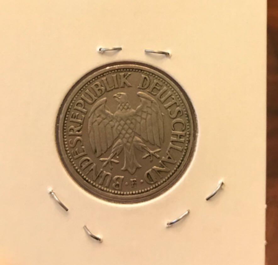 1950 German 1 Mark  coin collectible - Main Image 2