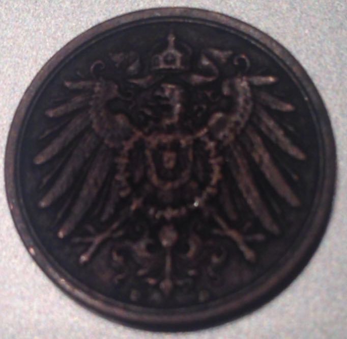 1912 2 Deutsches Reich Pfennig  coin collectible - Main Image 2