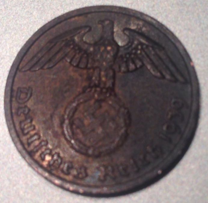1939 2 Deutsches Reich Pfennig  coin collectible - Main Image 2