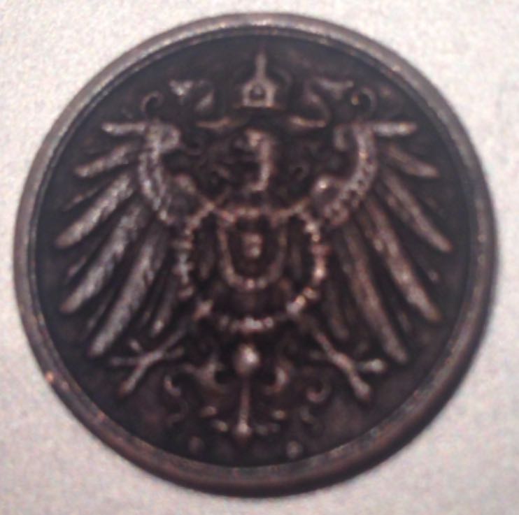 1912 2 Deutsches Reich Pfennig  coin collectible - Main Image 2