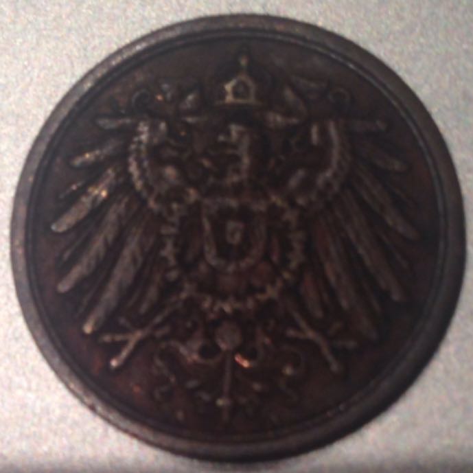 1908 2 Deutsches Reich Pfennig  coin collectible - Main Image 2