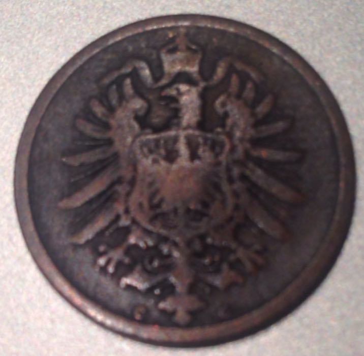1875 2 Deutsches Reich Pfennig  coin collectible - Main Image 2