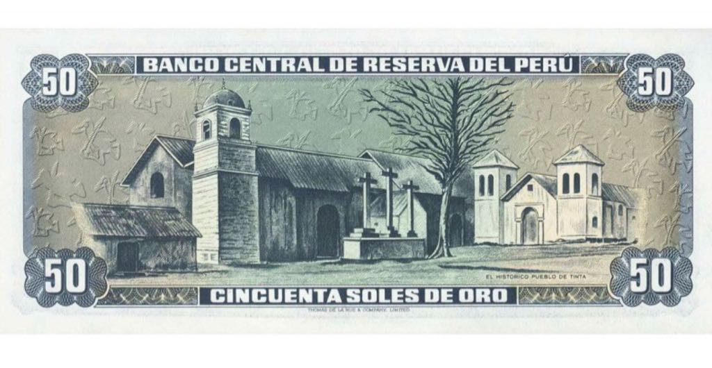 Cincuenta Soles De Oro  coin collectible - Main Image 2