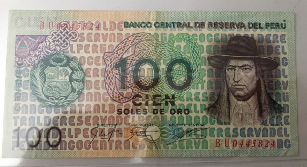 Banco de Mexico 2001 20 Pesos