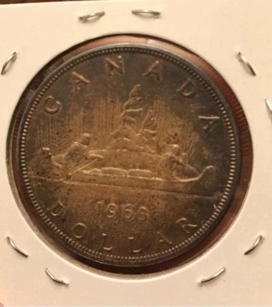 1963 Canadian Dollar  coin collectible - Main Image 2