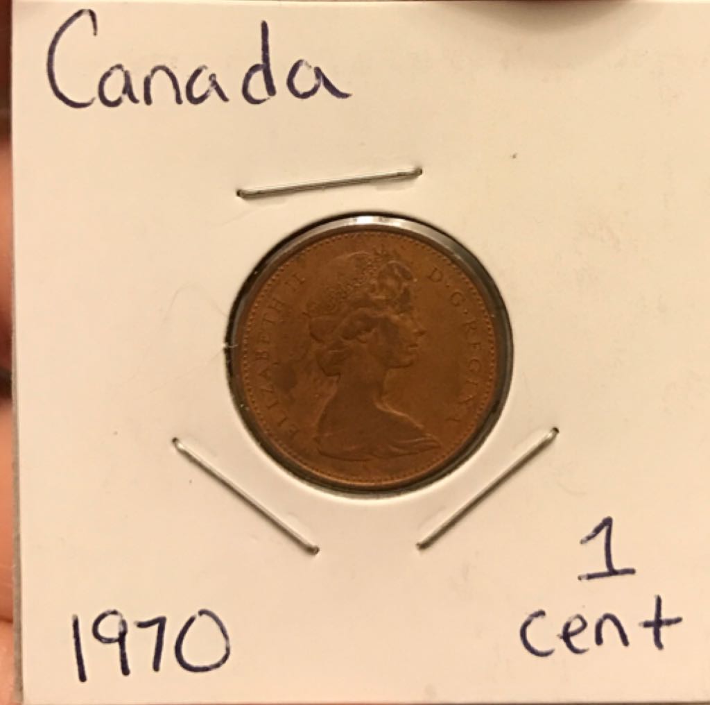1960 Canadian 5 Cents