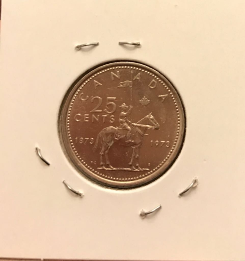 1973 Canadian Quarter  coin collectible - Main Image 2