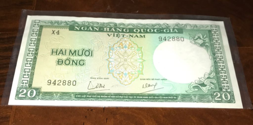 1967 Vietnamese 20 Dong  coin collectible - Main Image 2