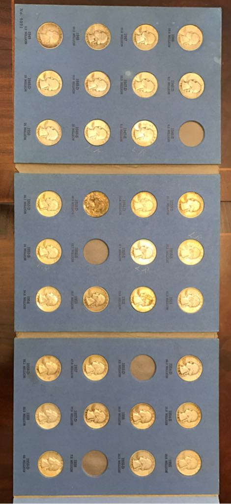 1946-1959 Washington Quarter  coin collectible - Main Image 2