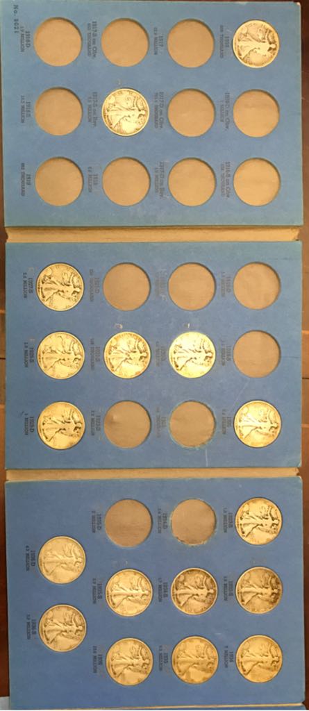 1916-1936 Liberty Standing Half Dollar  coin collectible - Main Image 2