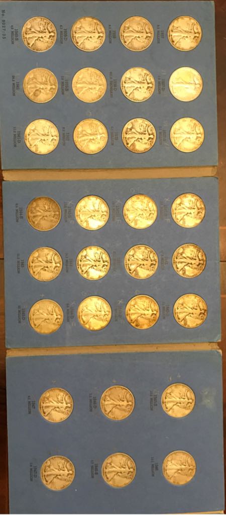 1937-1947 Liberty Standing Half Dollar  coin collectible - Main Image 2