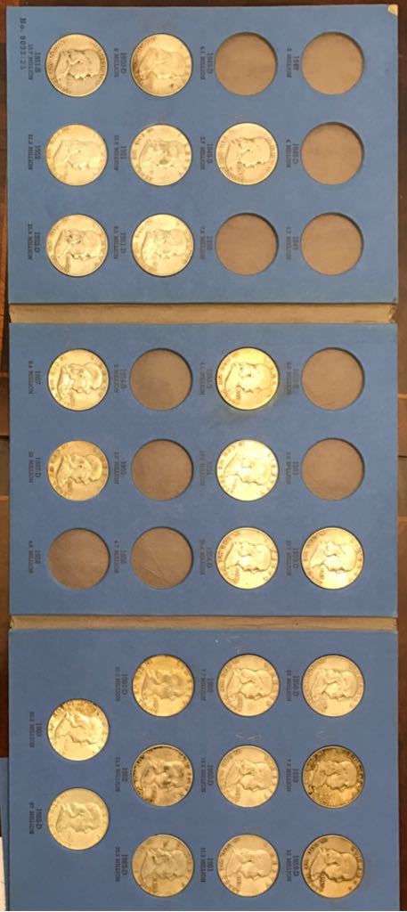 1948-1963 Benjamin Franklin Half Dollar  coin collectible - Main Image 2