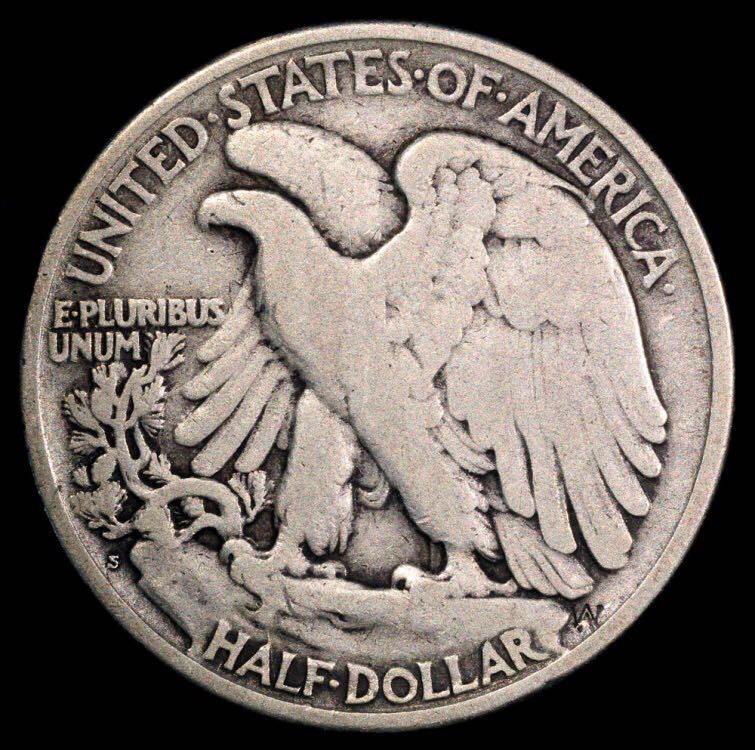 1920 Liberty Standing Half Dollar  coin collectible - Main Image 2