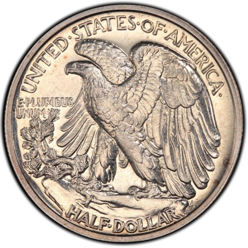 1939 Liberty Standing Half Dollar  coin collectible - Main Image 2