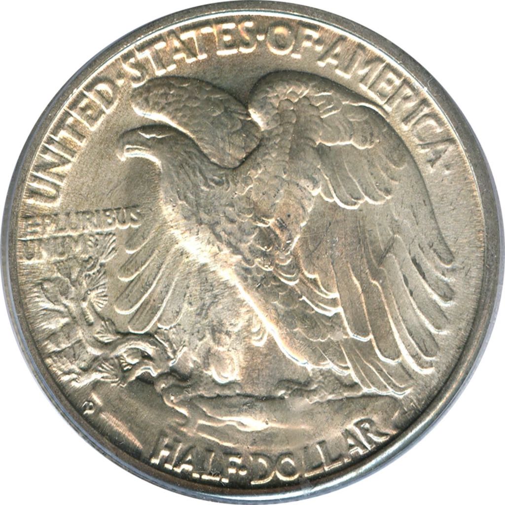 1945 Liberty Standing Half Dollar  coin collectible - Main Image 2