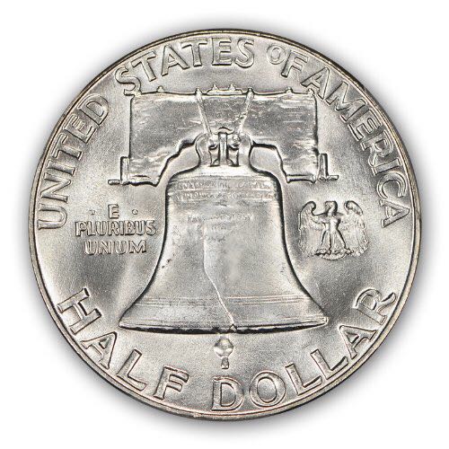 1960 Franklin Half Dollar  coin collectible - Main Image 2